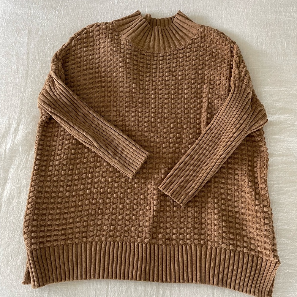 French Connection - Mozart Popcorn High Neck Jumper